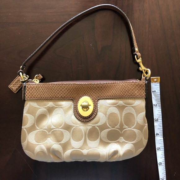 Coach Signature Collection Large Wristlet - Picture 9 of 11